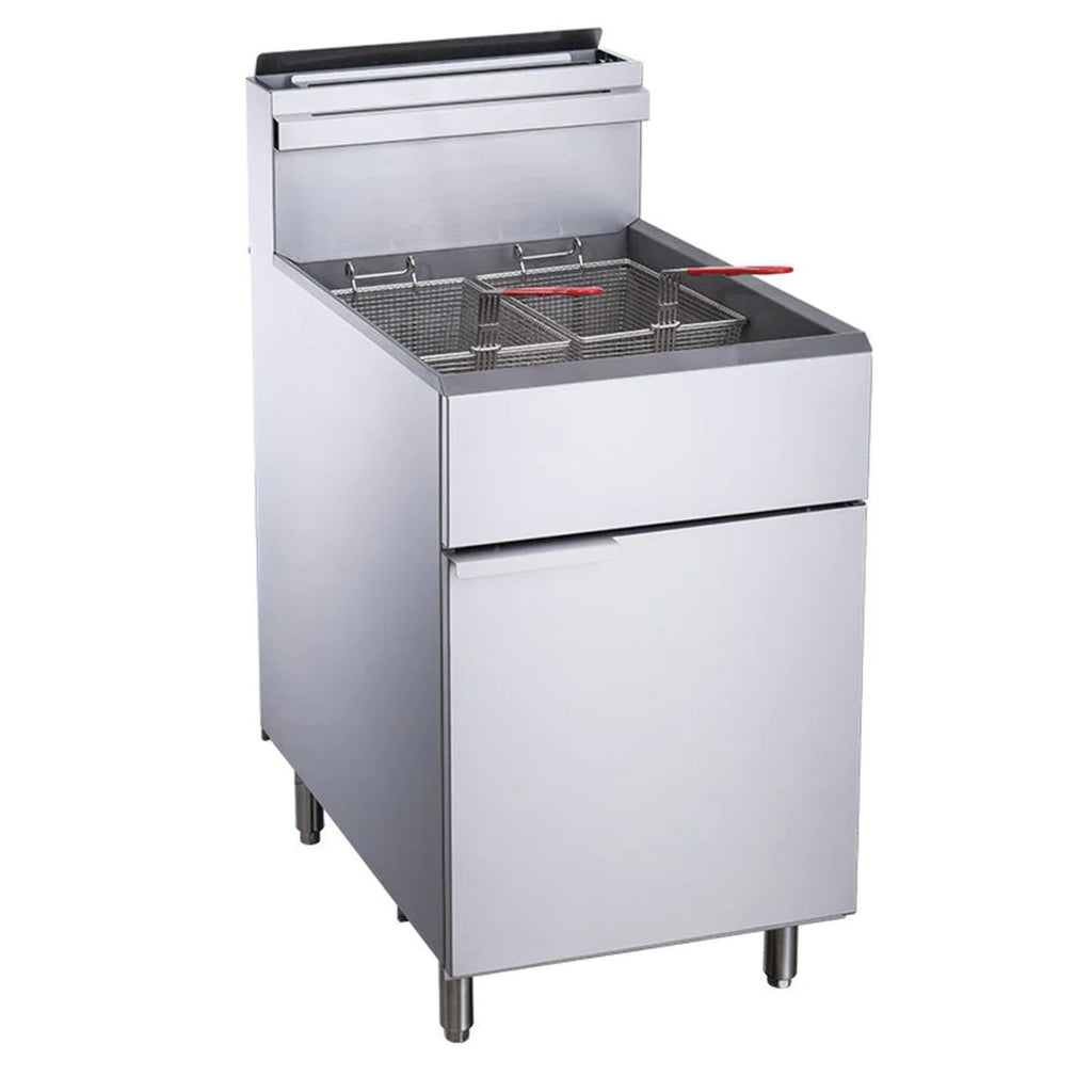 70lb. LP Gas Deep Fryer with 5 Tube Burners R1138