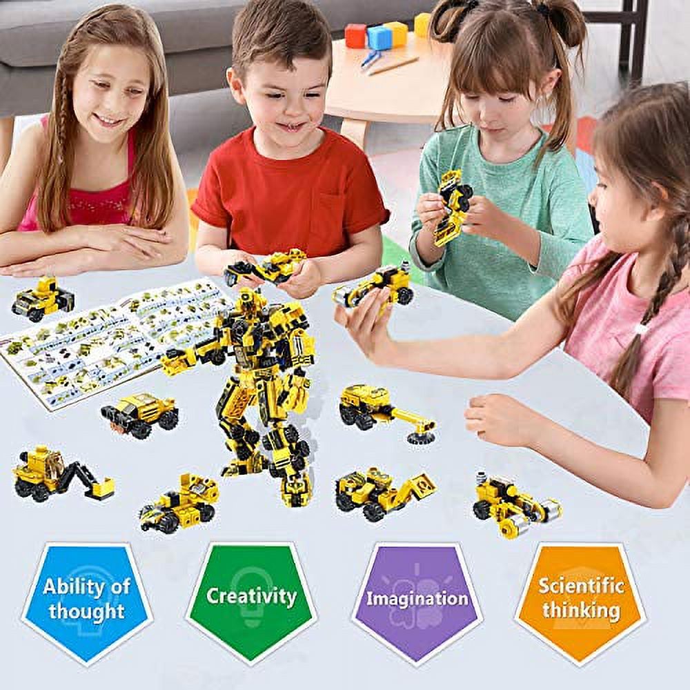 573 pcs STEM Construction Building Bricks Toy Kit G372242
