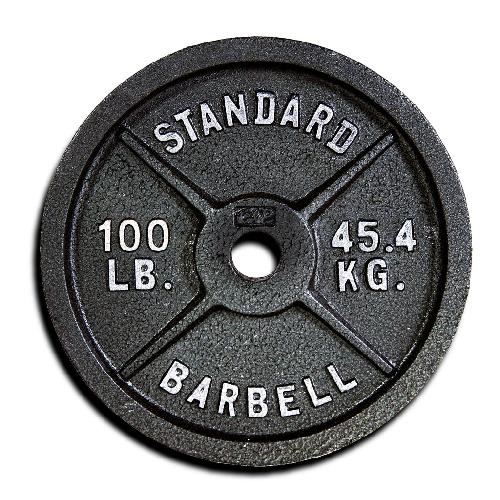 100lb Olympic Cast Iron Weight Plate L2749