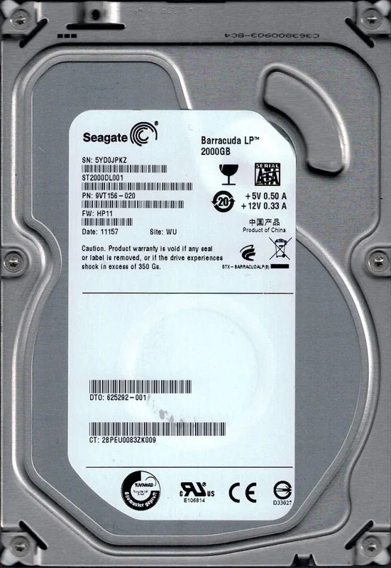 2TB Hard Drive N269004