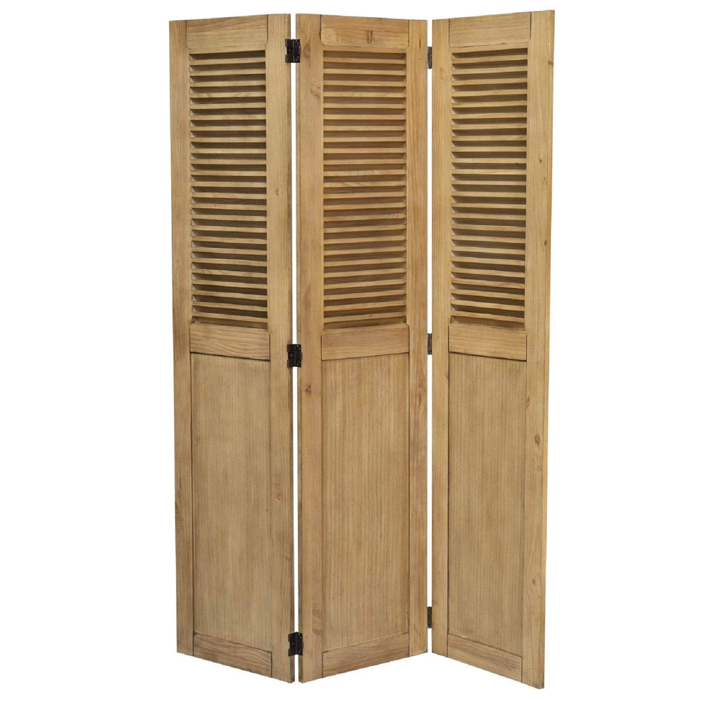 Vintage Wood Room Divider H4557
