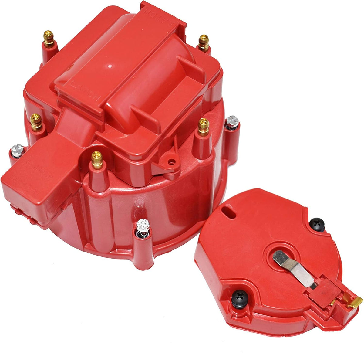 Blue Distributor Cap Rotor and Coil Cover Kit 6 Cylinders V267