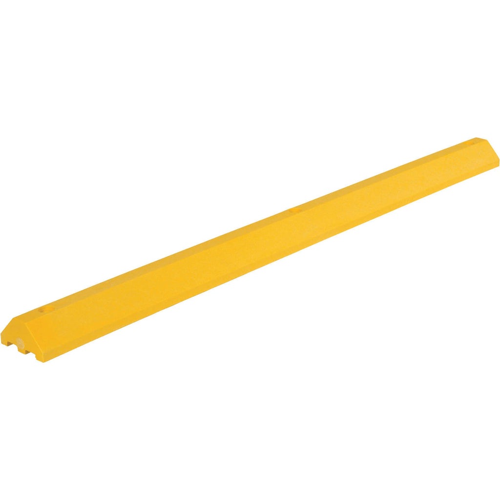 Yellow Recycled Plastic Car Stop 72 in K124450