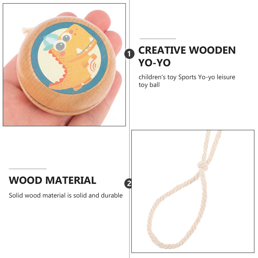 Wooden Yo-Yo Finger Toy Q104