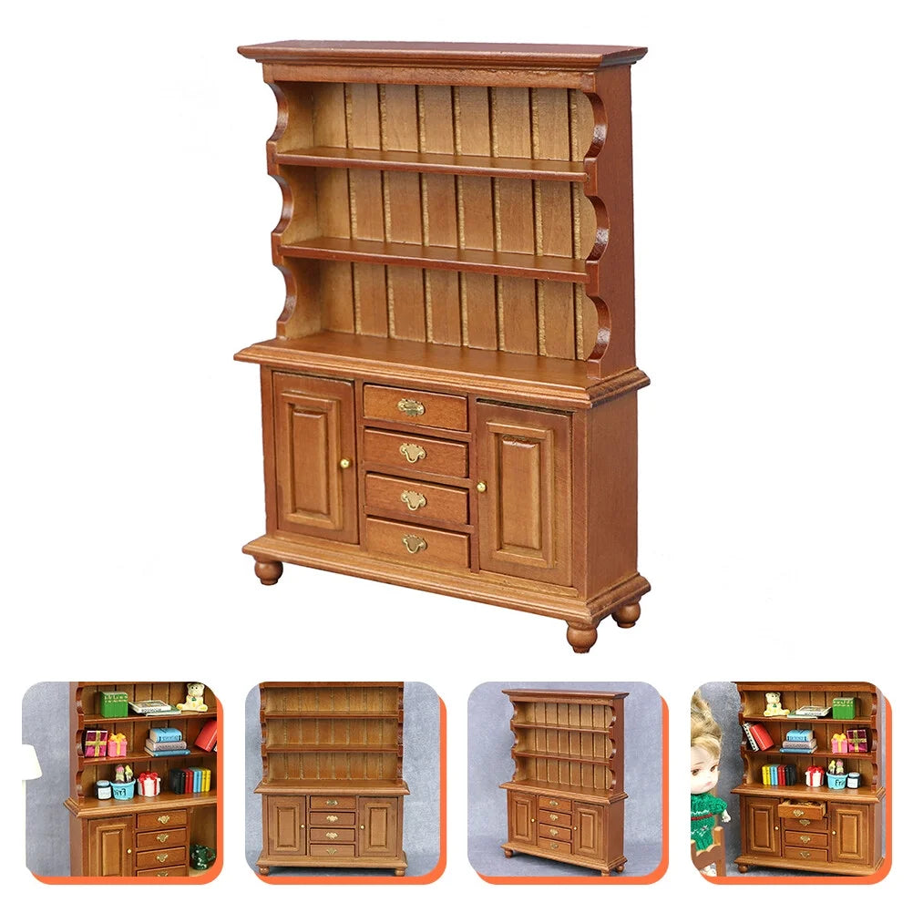 Wooden Craft Mini Cabinet Toy F729