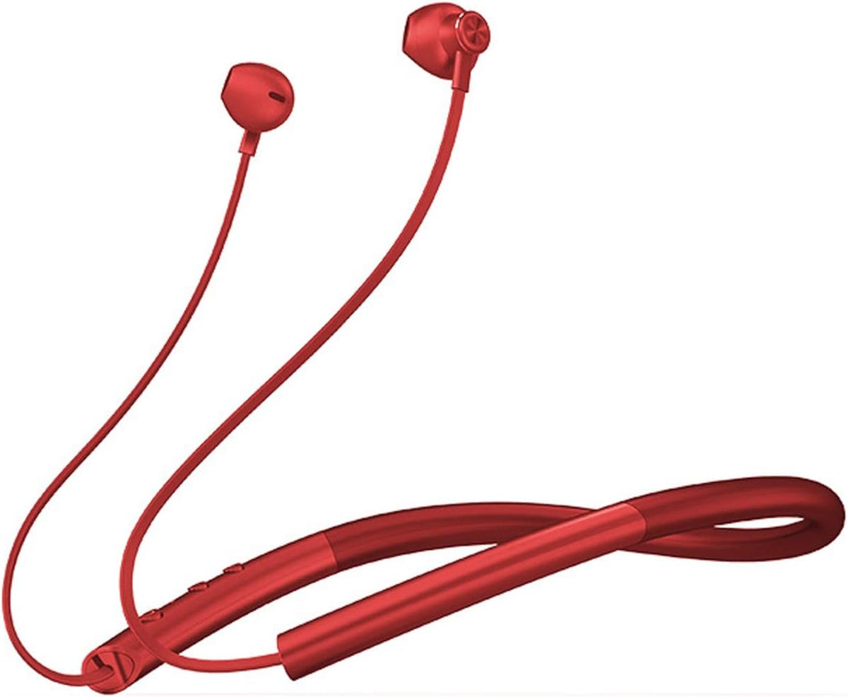 Wireless Earbuds Neckband with Mic Noise Cancelling Headset 400 Hours Standby C435934