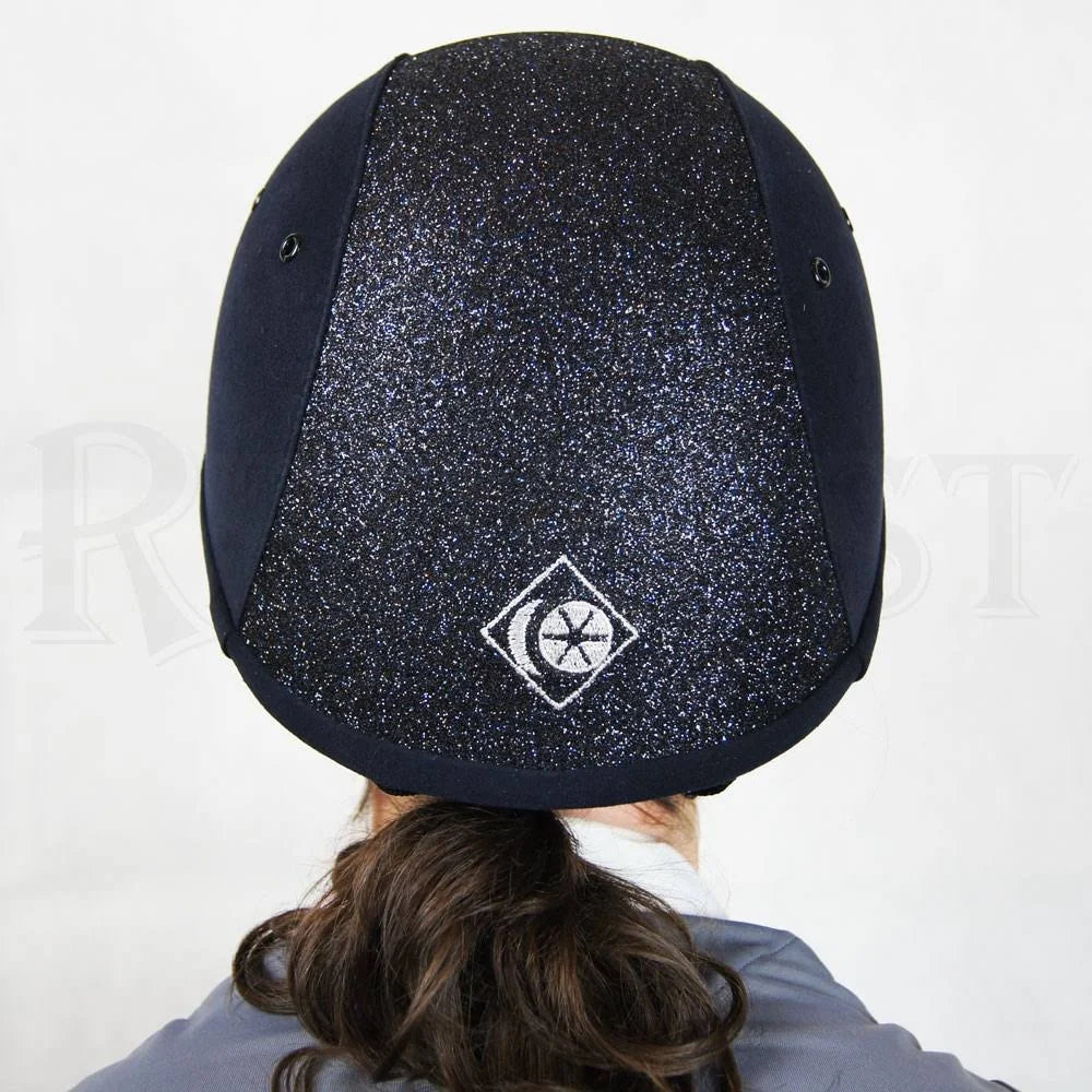Navy Sparkly Riding Hat F834767