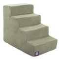 Sage Green Suede Pet Stairs O95532