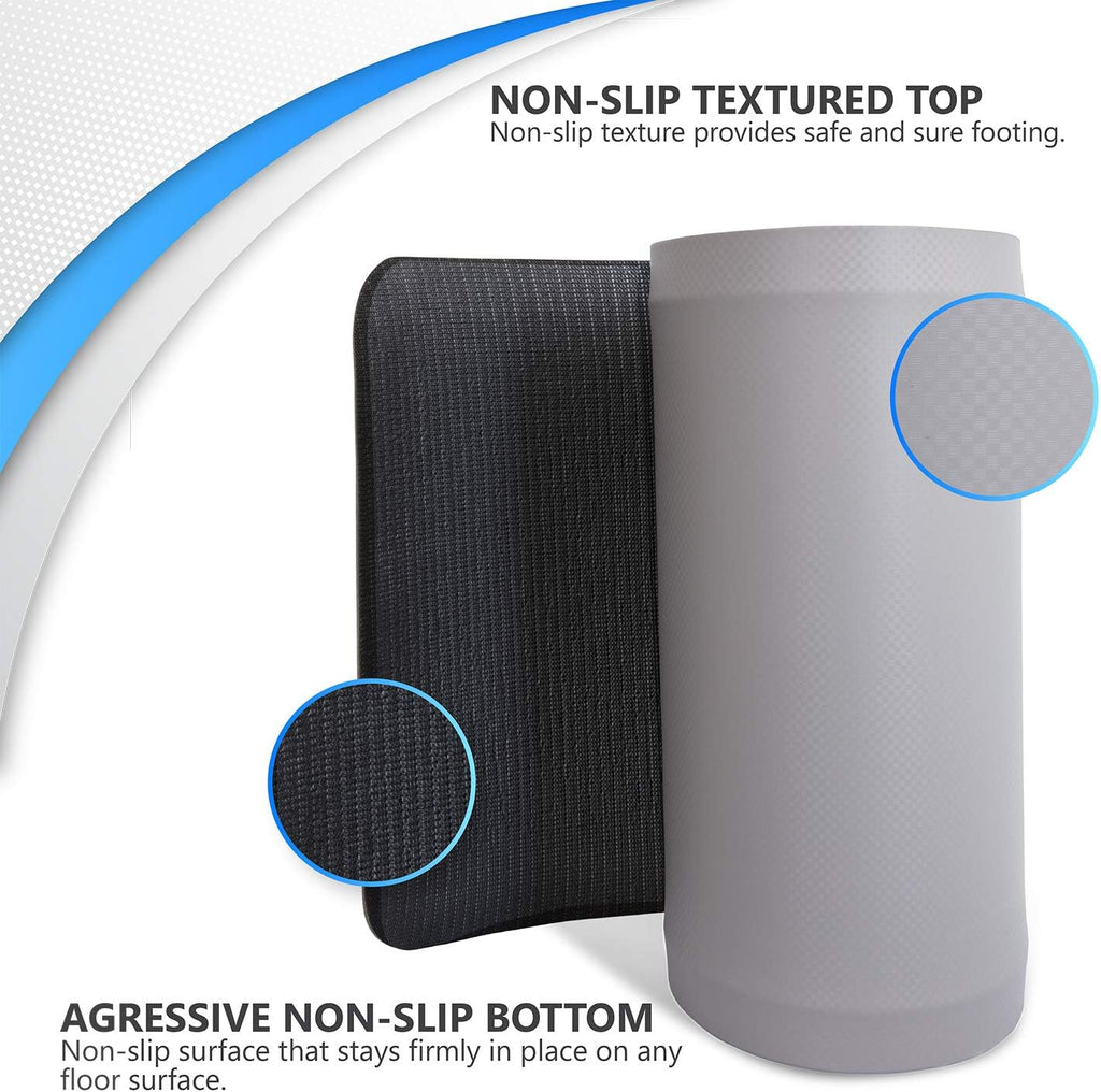 Non-Slip Beveled Edge Bedside Floor Mats V48348