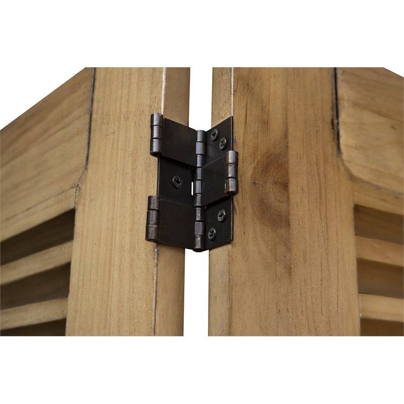 Vintage Wood Room Divider H4557