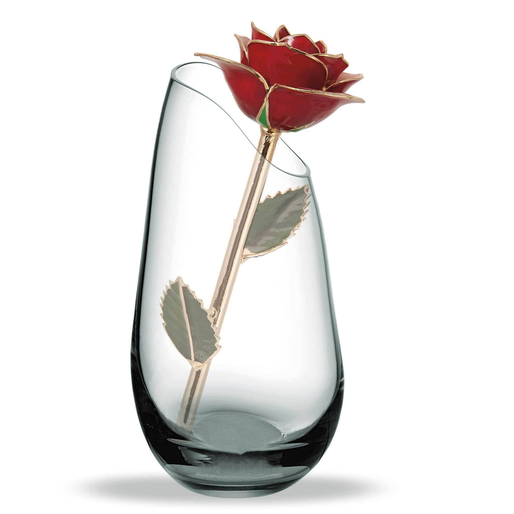 24K Gold Dipped Laquered Rose A613132