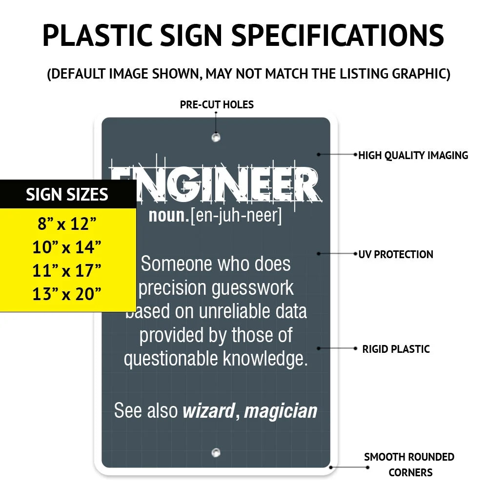 Warning Sign S5355