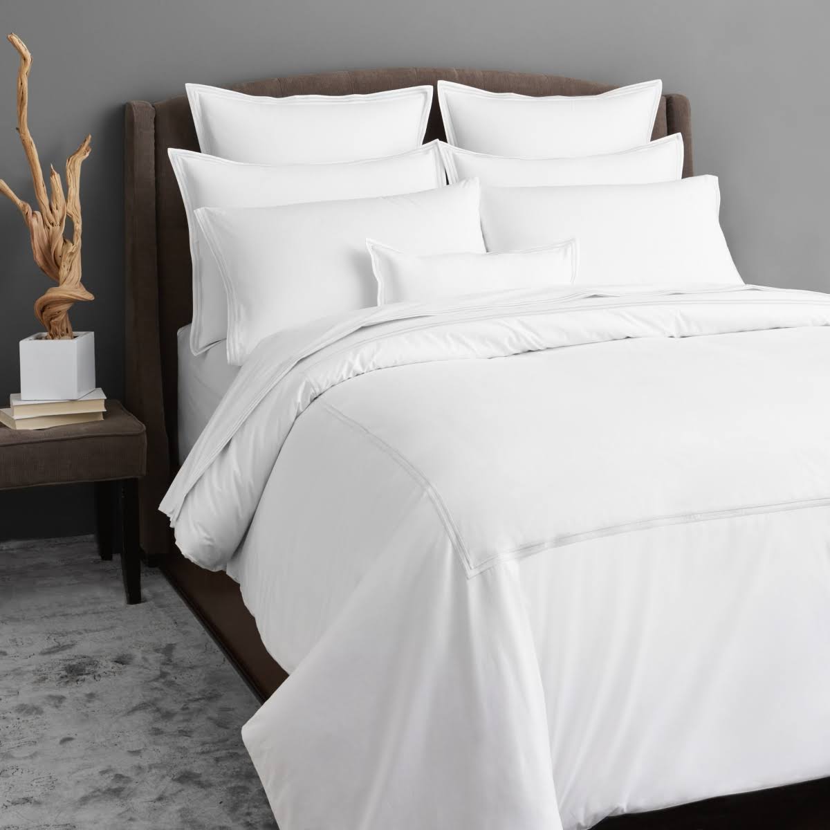 Charcoal King Duvet Cover N503