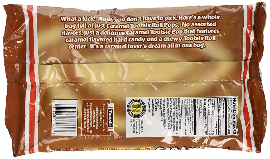 Caramel Lollipops 12.6 oz (Pack of 2) 42 Total Pops D304481