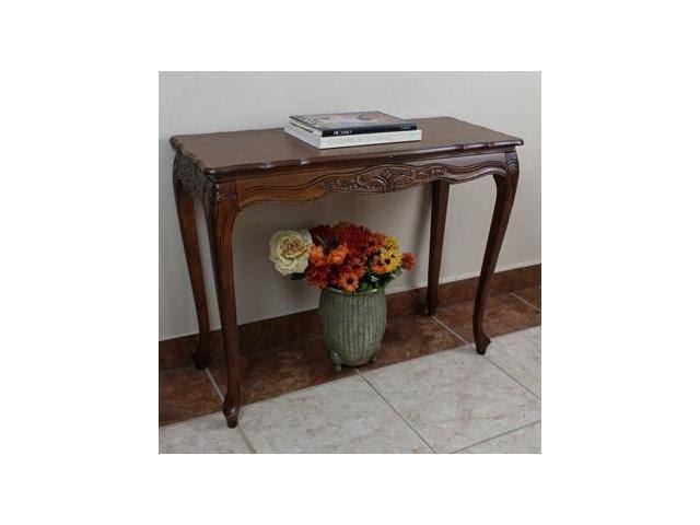 Carved Wood Console Table N105
