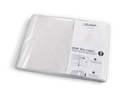 Clear 0.7 Mil Polyethylene Continuous Waste Can Liner C26988