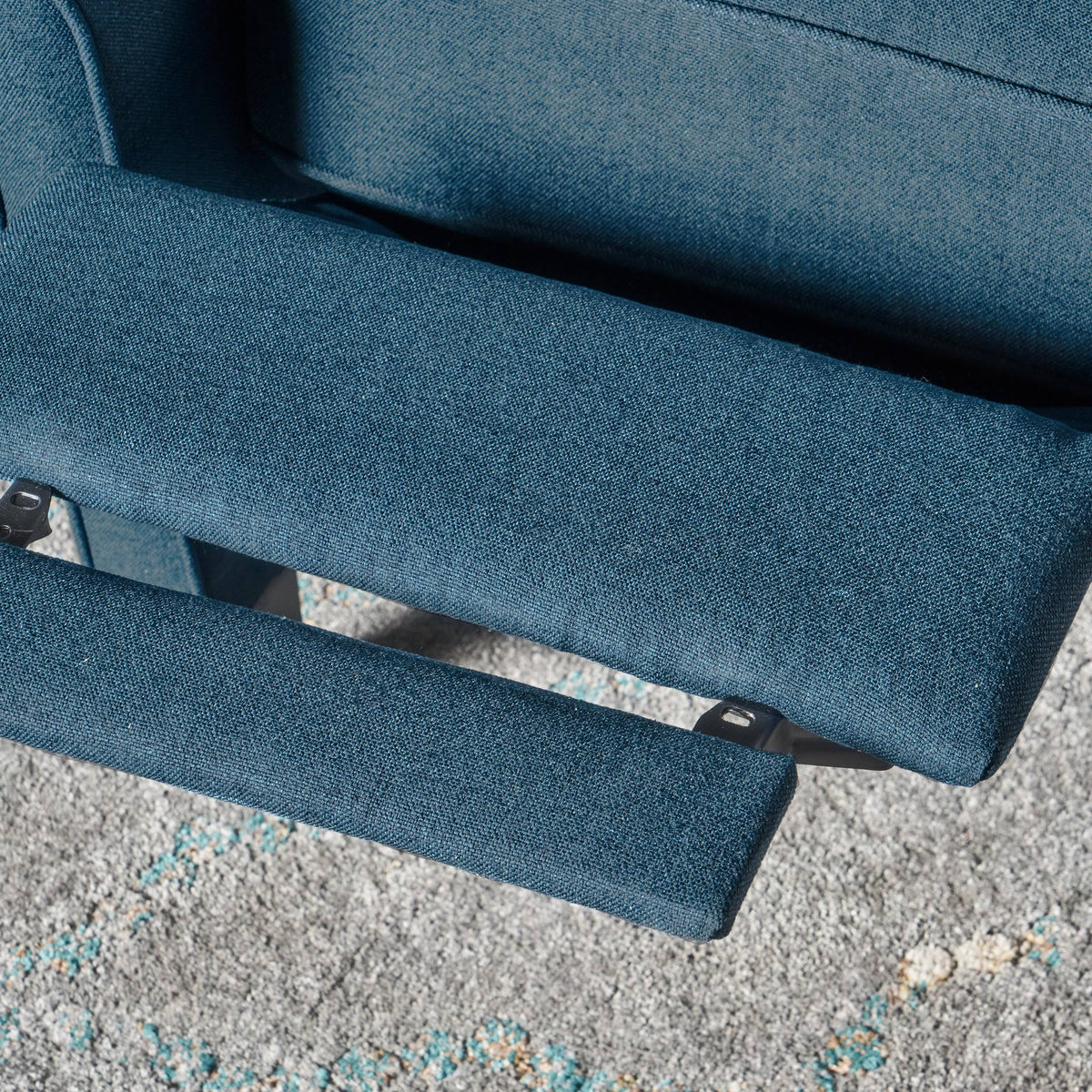 Charcoal Fabric Recliner Chair Q29038