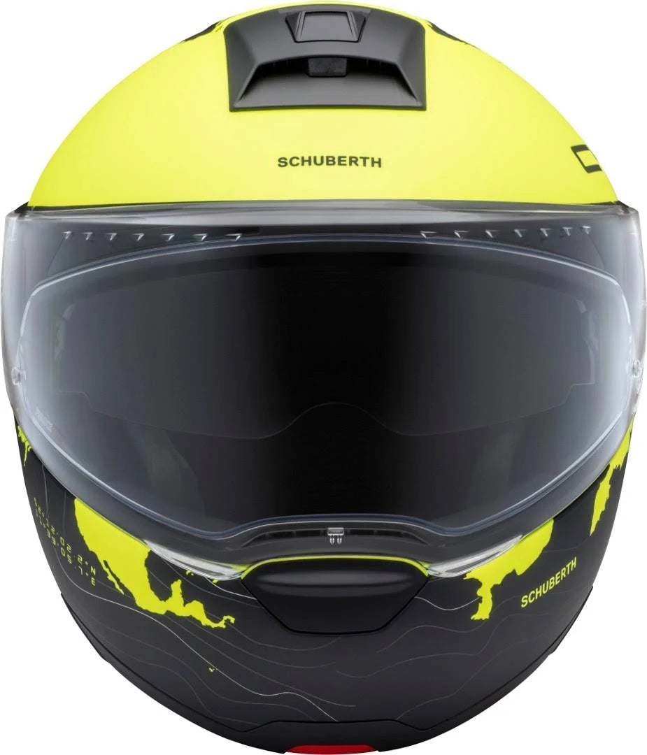 Yellow Motorcycle Helmet X2040