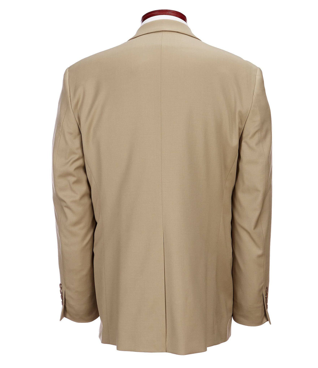 Classic Fit Solid Wool Blend Sportcoat - 50 Long L84638
