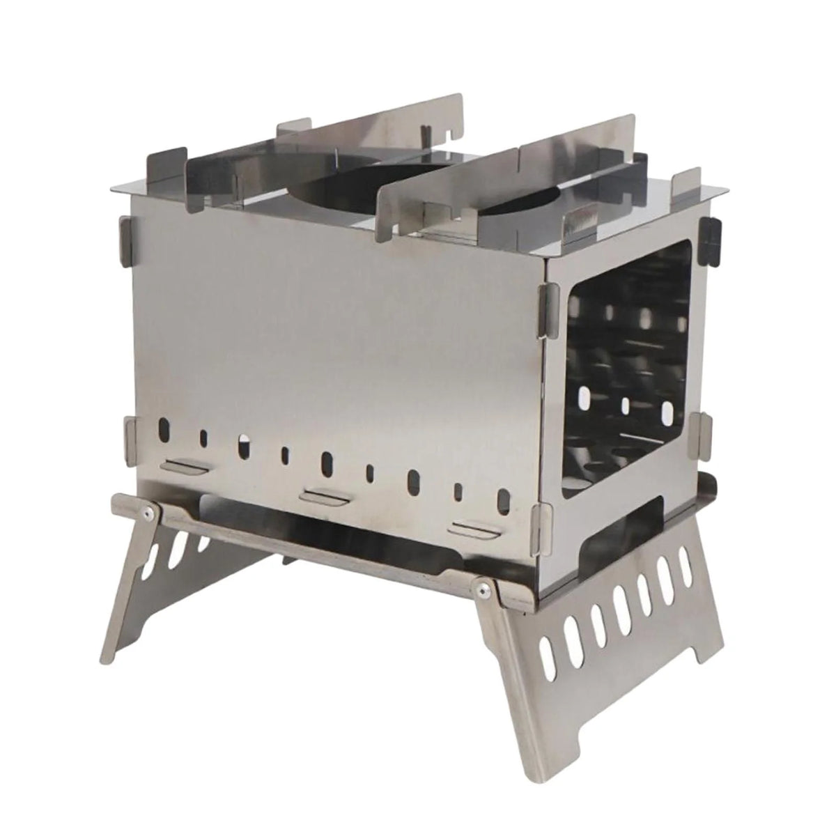 Stainless Steel Portable Folding Barbecue with Bag B2053