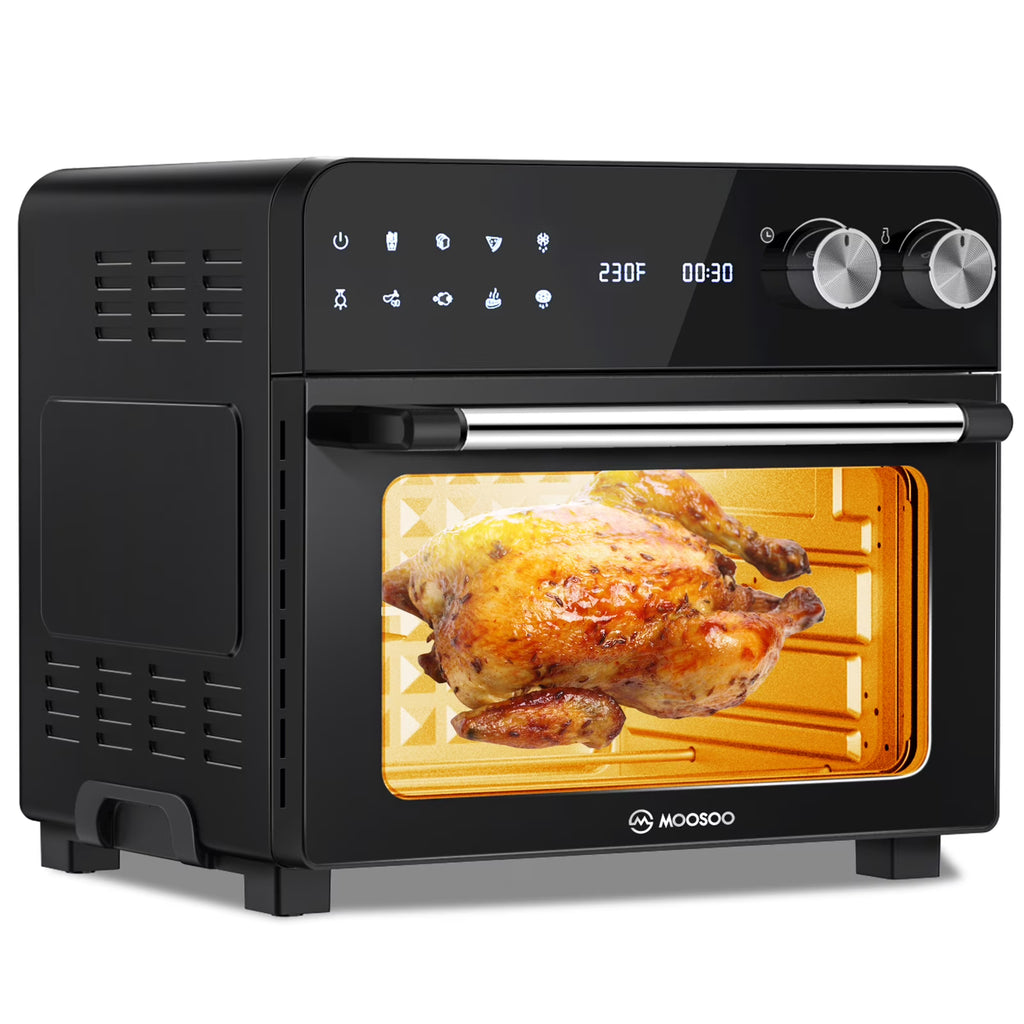 24.3 Quart Stainless Steel Air Fryer Oven with LED Touchscreen G787800