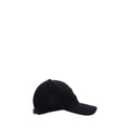 Moose Knuckles Black Cotton Baseball Cap