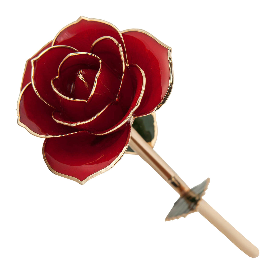 24K Gold Dipped Laquered Rose A613132