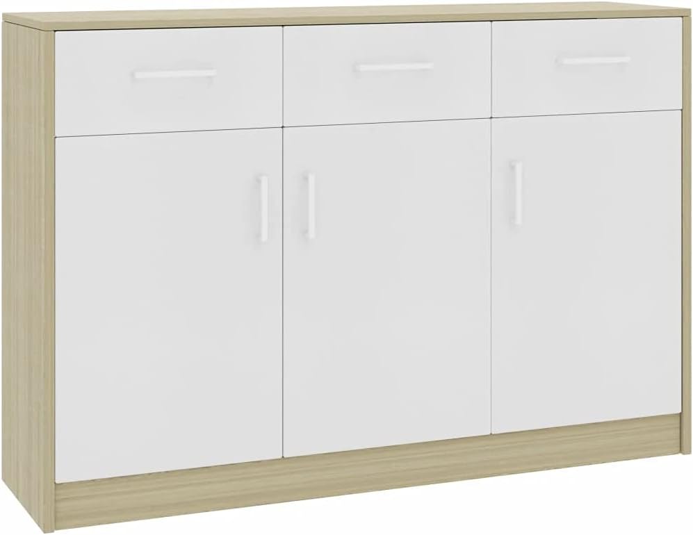 Black Chipboard Sideboard K527326