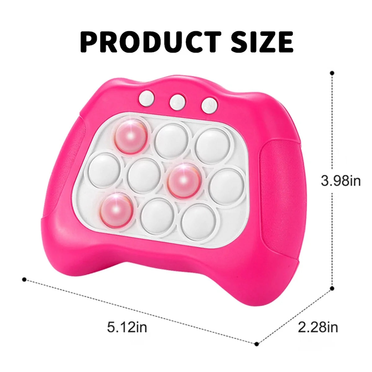 Electronic Light Up Pop Controller Handheld Game G666