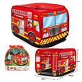 Fire Truck Pop Up Play Tent for Kids N16038