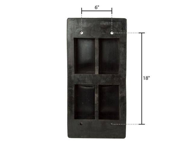 6x22 Deep Molded Rubber Dock Bumper J98737