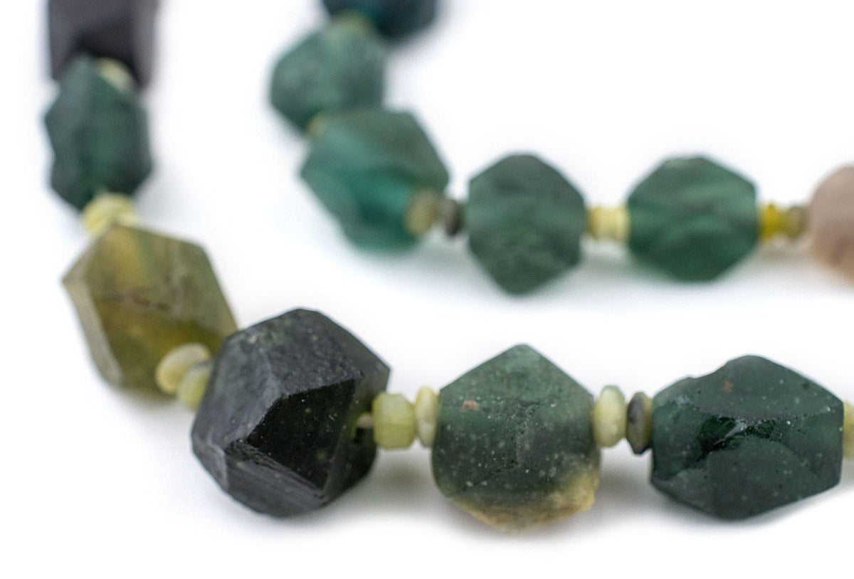 Roman Glass Beads for Jewelry Making H8553