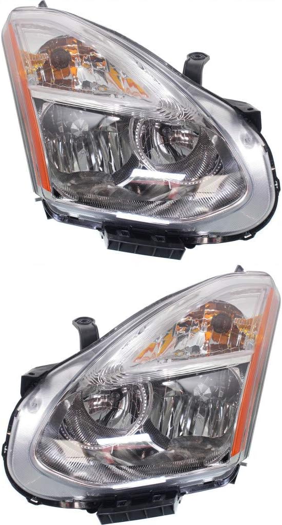 Headlight Assembly for 2011 2012 Nissan Rogue Passenger Side Halogen B338901