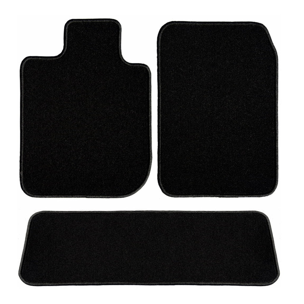 Black Custom Fit Carpet Car Mats Y77378