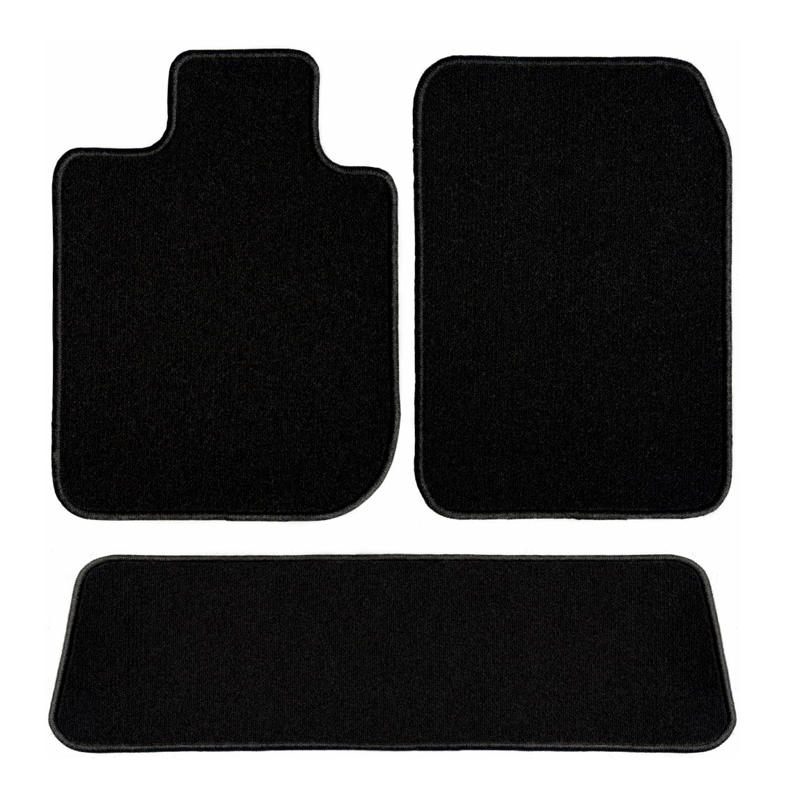 Black Custom Fit Carpet Car Mats Y77378