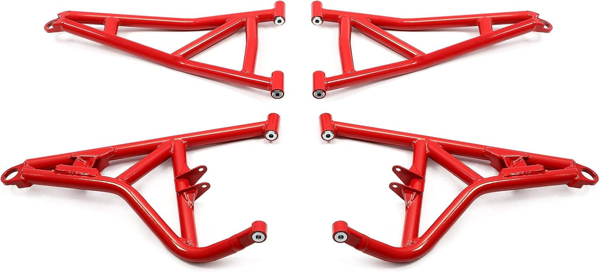 4 A Arms Upper & Lower Rods A-Arms Powder Coated Heavy Duty O5651