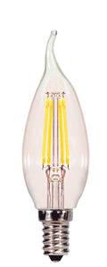 4W CA11 LED Candelabra Base Bulb R5354