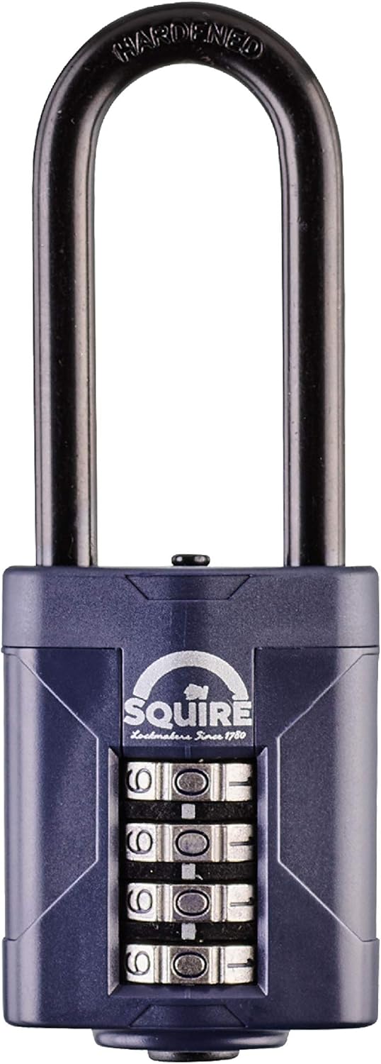 Blue 50 mm 4 Wheel Combination Padlock, Pack of 2 R32757