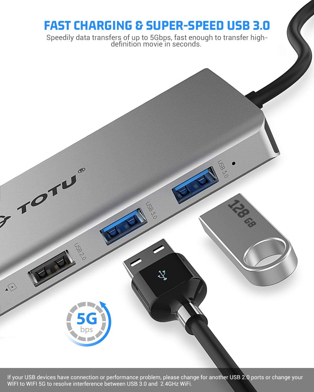 13-in-1 USB C Hub with Ethernet, 4K HDMI, VGA, USB 3.0, 100W PD, SD/TF Card Reader H81216
