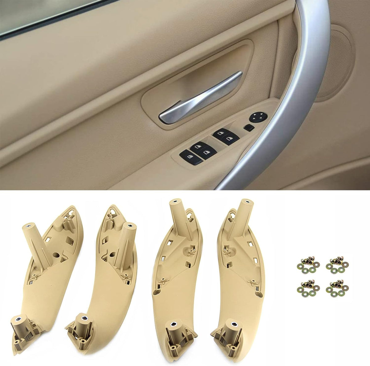 Carbon Fiber Door Handle Trim Kit Y5036