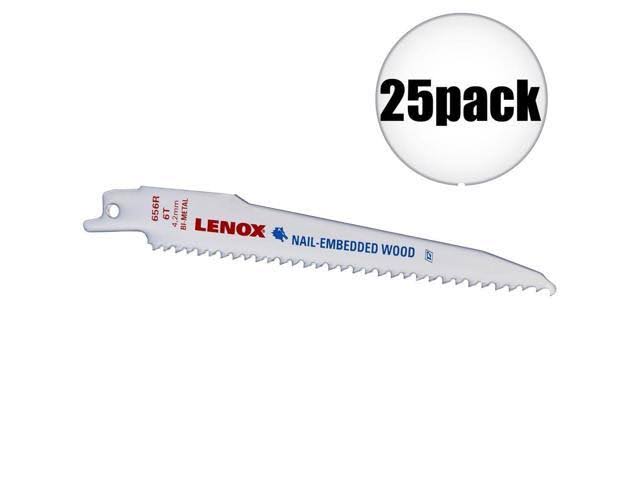 6 in. Bi-Metal Reciprocating Saw Blade 6 TPI 25 Pk S452