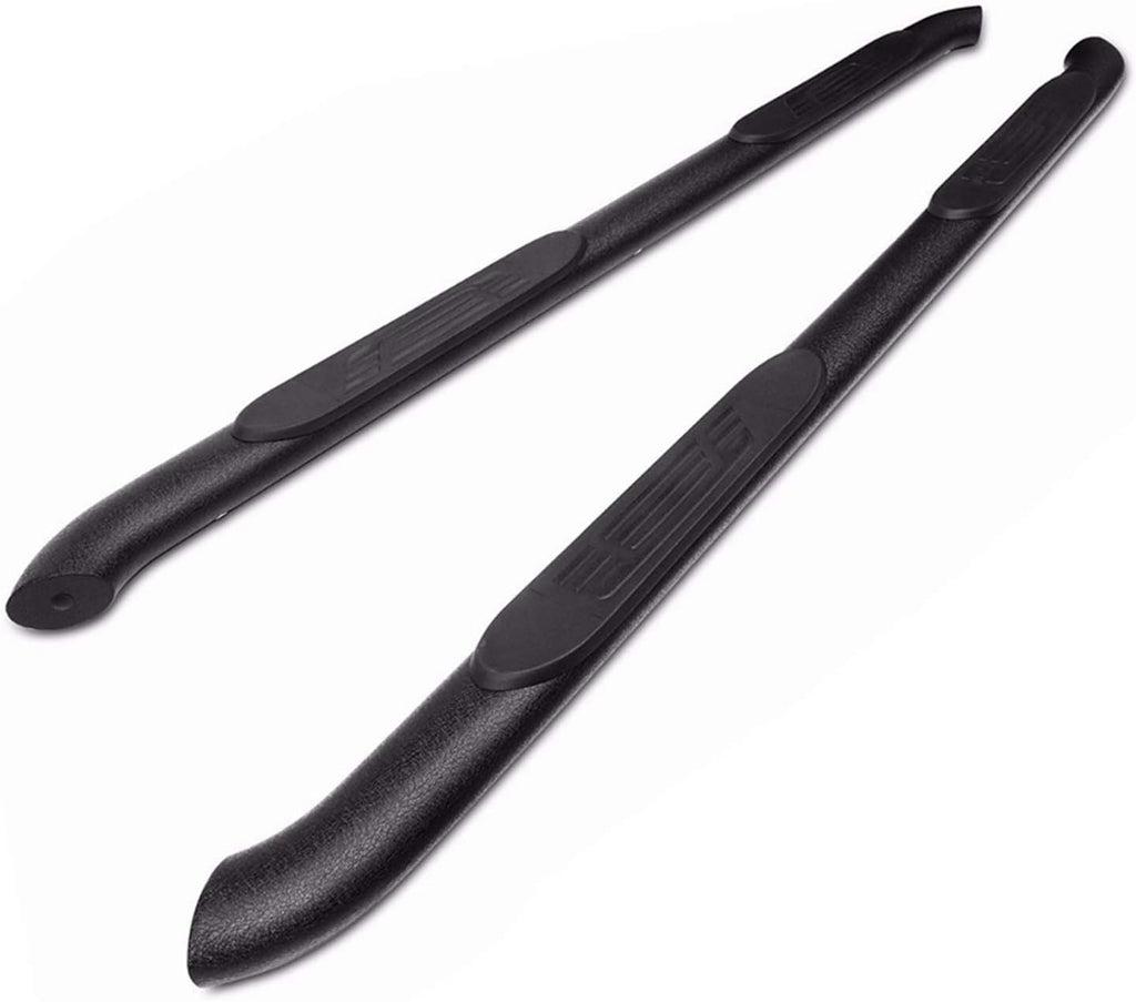 Black Side Bars for Toyota Tacoma Double Cab Truck X2391