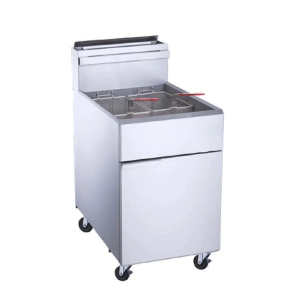 70lb. LP Gas Deep Fryer with 5 Tube Burners R1138