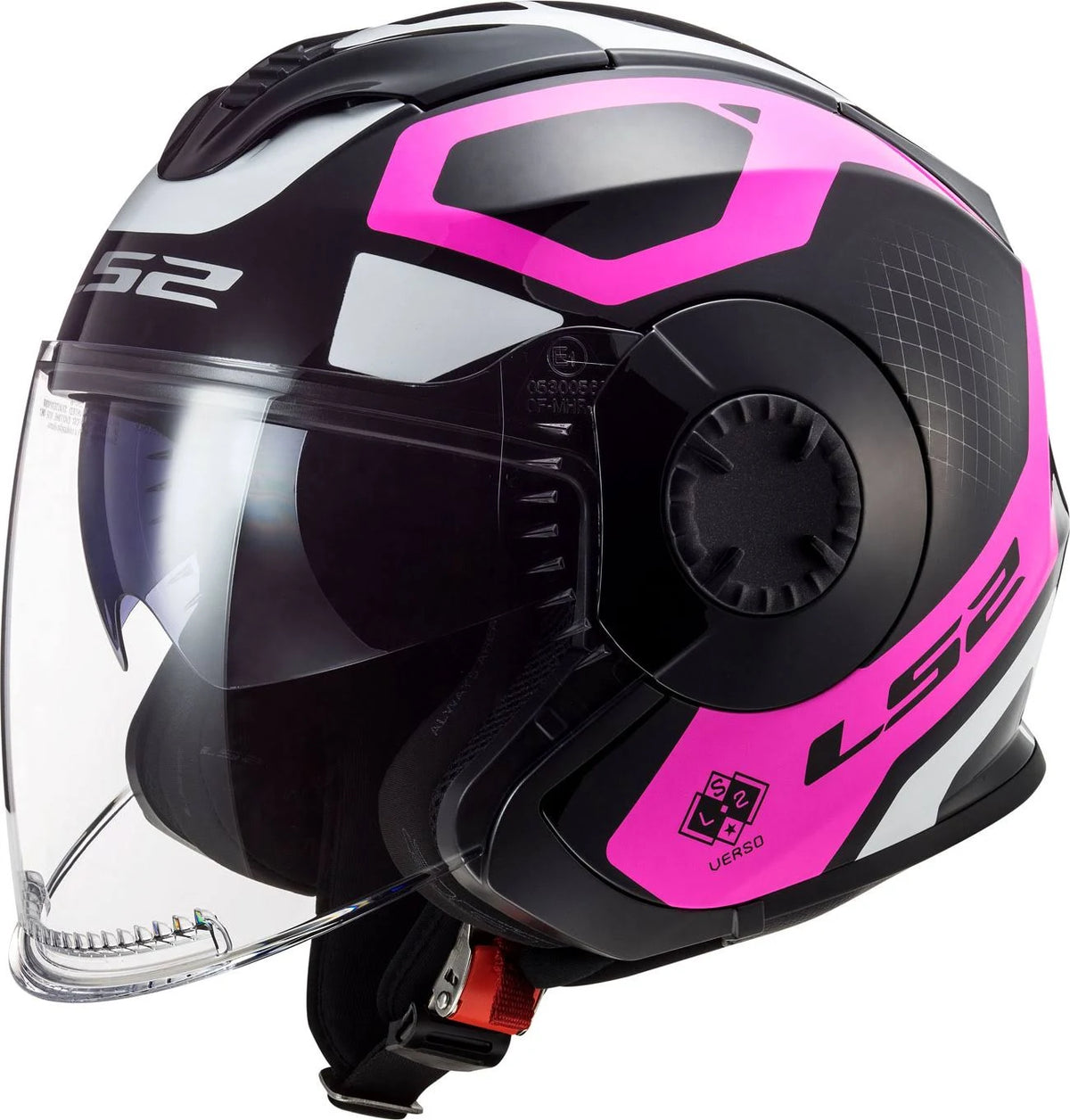 Matt Black / Violet Helmet M805