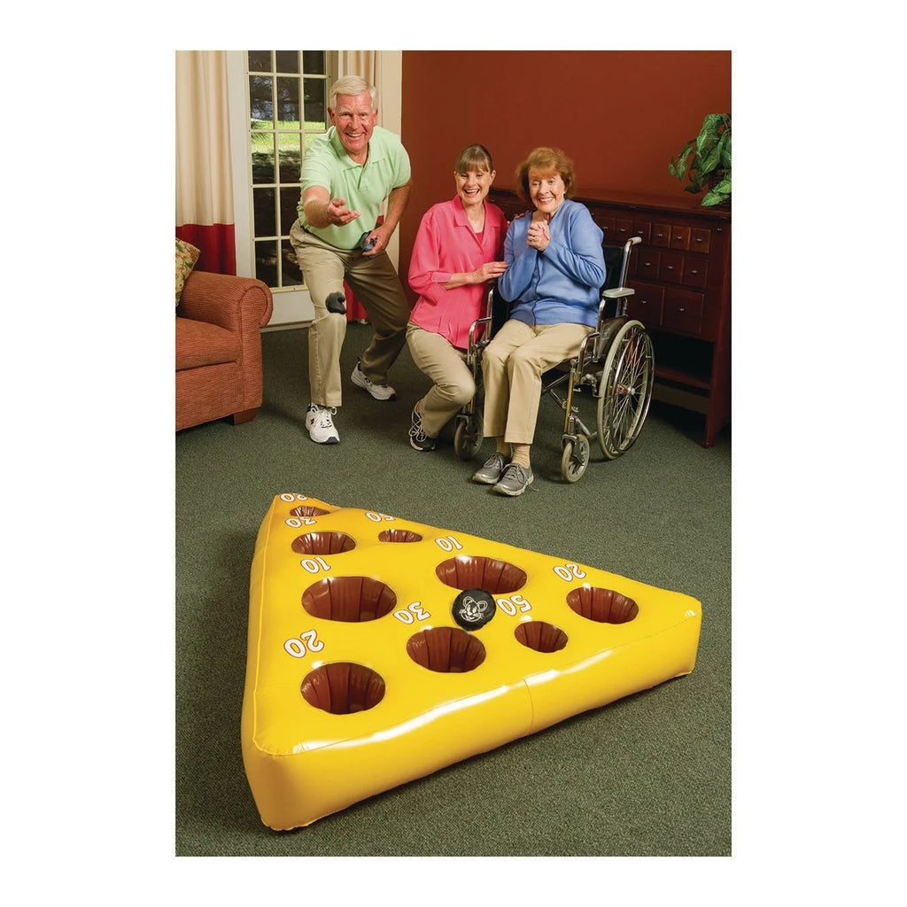 Inflatable Mouse and Cheese Toss Game G425