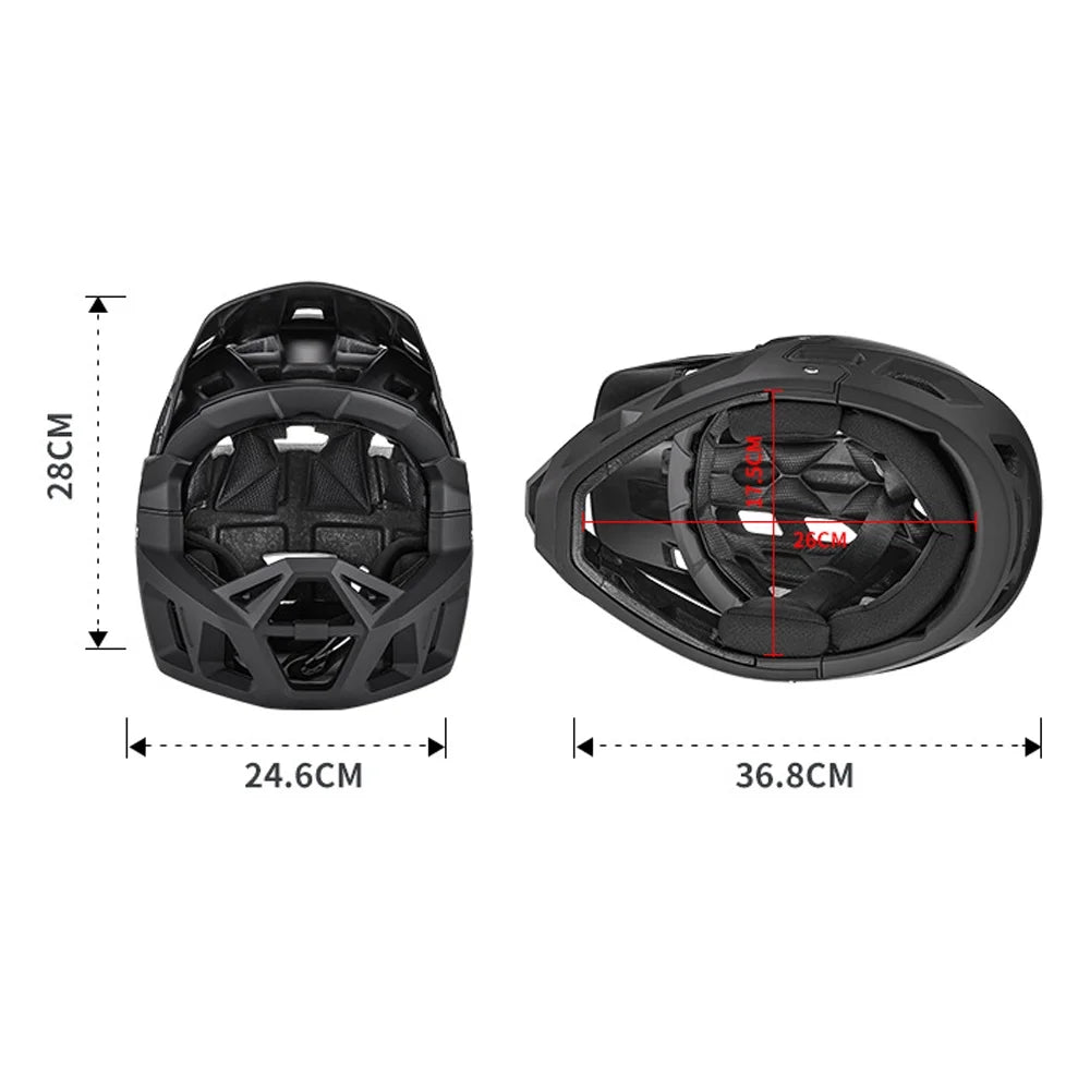 Mtb Helmet With Visor D5768