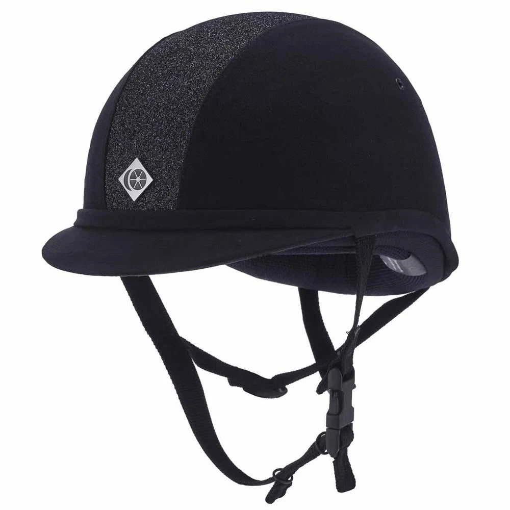 Navy Sparkly Riding Hat F834767