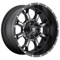 Matte Black Milled 17x9 6x135 / 6x5.5 -12mm Wheel K38028