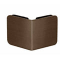 Brushed Bronze Beveled Style 90 Glass-to-Glass Clamp O3223