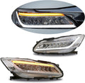 Front Projector DRL Headlights Assembly Set of 2 Z909769